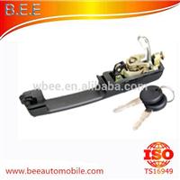 passat B3car front door handle ,outer/lockable with key/right357837206B