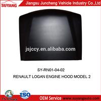 High Quality Steel Engine Hood Model 2 For Renault Logan Auto Parts