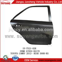 High Quality Rear Door for Toyota Camry 2012 accessories for car china