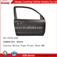 High Quality Front Door for Toyota Hilux Vigo best selling car accessories