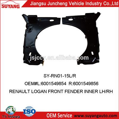 High Quality Steel Front Fender Inner LH/RH For Renault Logan Auto Parts