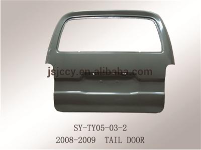 High Quality Steel Tail Door Used Toyota Hiace Van Spare Parts