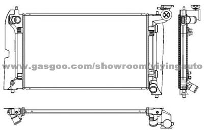 Radiator For Toyota Corolla 3ZZ/4ZZ