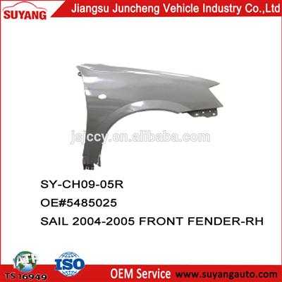 High Quality Steel Front Fender-RH For Chevrolet Sail 2004-2005 Spare Parts