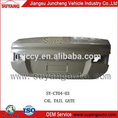 High Quality Steel Tail Gate For Citroen C4L Body Kit Parts