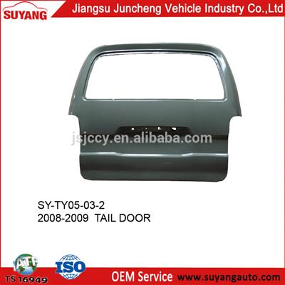 Best Selling Tail Gate for Toyota Hiace 08-09 toyota auto spare parts