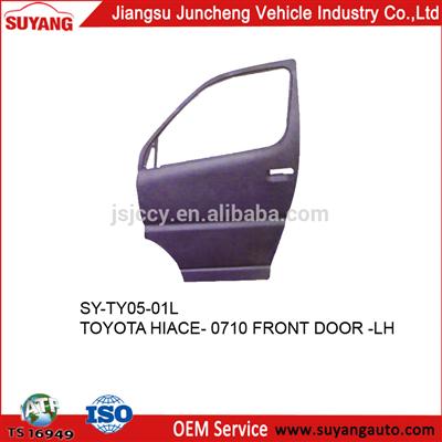 Good Selling Front Door for Toyota Hiace 07-10 car auto parts wholesale