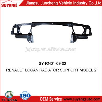 High Quality Steel Radiator Support Model 2 For Renault Logan Auto Parts