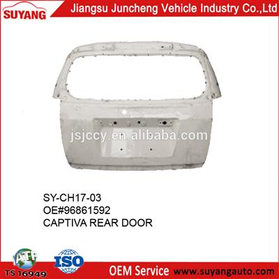 High Quality Steel Rear Door For Chevrolet Captiva Spare Parts