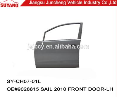 High Quality Steel Front Door-LH For Chevrolet Sail 2010 Spare Parts