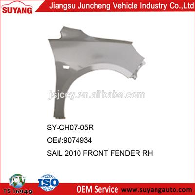 High Quality Steel Front Fender-RH For Chevrolet Sail 2010 Spare Parts