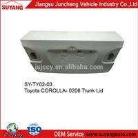 Good Quality Trunk Lid for Toyota Corolla 02-06 japanese car parts toyota