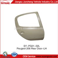 Aftermarket of PEUGEOT 206 rear door panel auto parts france