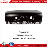 High Quality Steel Trunk Lid For Audi A6 Car Body Parts Kit Audi A6 ('98-'02)
