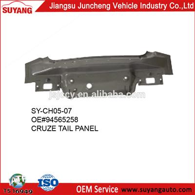 High Quality Steel Tail Panel For Chevrolet Cruze Spare Parts