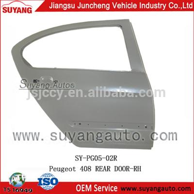 Aftermarket of PEUGEOT 408 rear door panel hot auto spare parts