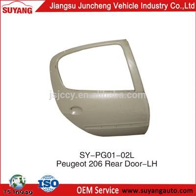 Aftermarket of PEUGEOT 206 rear door panel auto parts france