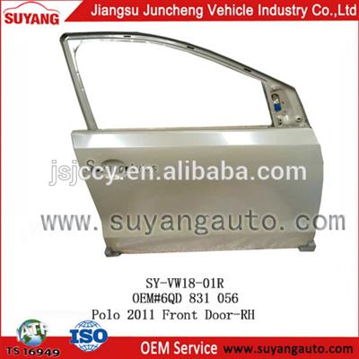 High Quality Steel Front Door RH For VW Polo 2011 Auto Parts