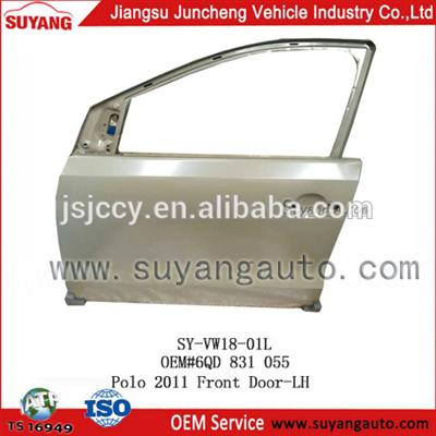 High Quality Steel Front Door LH For VW Polo 2011 Auto Body Parts