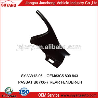 High Quality Steel Rear Fender LH For VW Passat B6(06-) Spare Parts For Parts