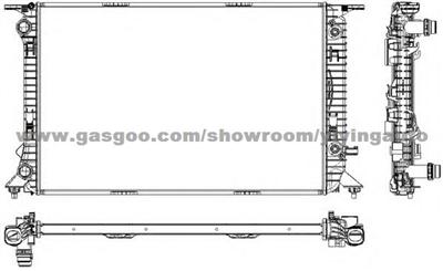 Radiator For AUDI 8K0121251AD,8K0121251AH,8K0121251T,8K0121251K