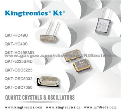 Kt Kingtronics QKT--Quartz Crystals And Oscillators