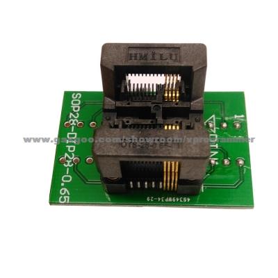 Simple SSOP8 To DIP8 IC Test Socket Adapter TSSOP8 0.65mm