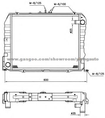 Radiator For Toyota Hiace III 2RZ