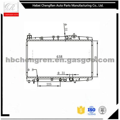 Toyota PROBOX/SUCCEED OEM 16400-21210 Car Parts Auto Radiator Supplying