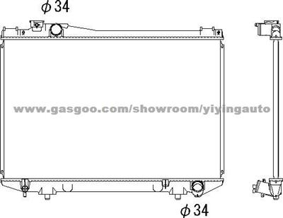 Radiator For Toyota Crown 16400-70440,16400-70410,16400-70590