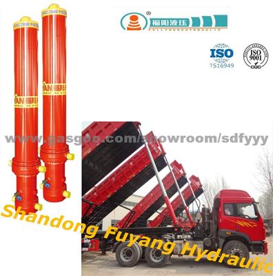 Steel Body Telescopic Hydraulic Cylinder For Trucks And Trailers, Dumper,Professional Mannufacturer