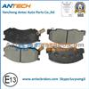WVA23033 High Quality GDB3157 Brake Pad For TOYOTA