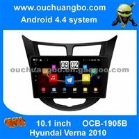 Ouchuangbo Car Gps Navigation Android 4.4 For Hyundai Verna 2010 With 3g Wifi Bt Usb Radio Stereo System