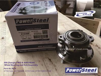 Wheel Bearing & Hub Assembly # 4779572AA, 04779572AB, 4779572AA, 4779572AB, 512369