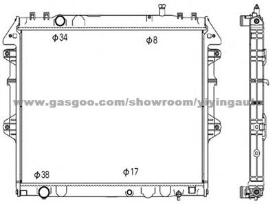 Radiator For Toyota Hilux 2KD 16400-05160