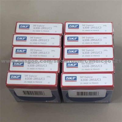 Original SKF Single Row Deep Groove Ball Bearing 6308 2RS Size 40*90*23mm