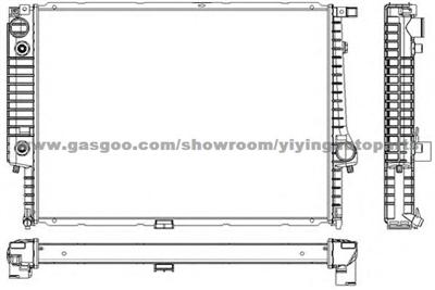 Radiator For BMW 5 E34 17111468080,17111723467,17111712360,17111709459