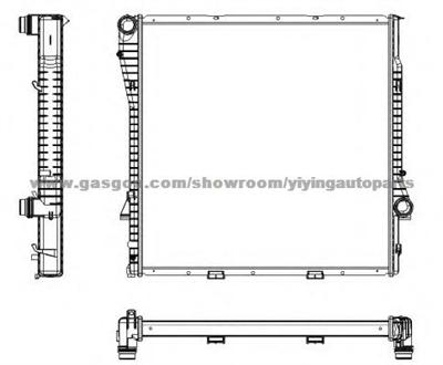 Radiator For BMW X5 E53 17117544669,17111439104