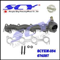 Exhaust Manifold & Gasket Driver Side Left LH For Ford Pickup Expedition 4.6L XL3Z-9431-BA XL3Z9431BA 674-587 674587