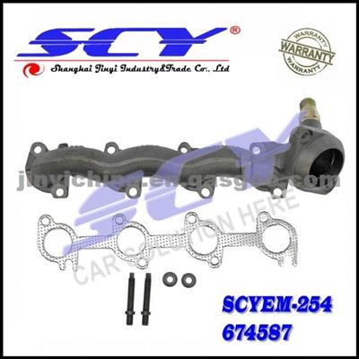 Exhaust Manifold & Gasket Driver Side Left LH For Ford Pickup Expedition 4.6L XL3Z-9431-BA XL3Z9431BA 674-587 674587