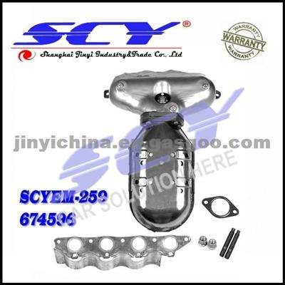 Exhaust Manifold With Integrated Catalytic Converter For Accent 1.5L-L4 28510-22680 2851022680 674-596 674596