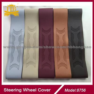 Hand Sewing Car Steering Wheel Cover