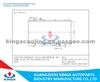 Car Auto Brazed Aluminum MAZDA Radiator For PREMACY'2010 PLM MT