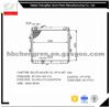 16400-5B590 FOR TOYOTA HILUX 2.4 '02 DIESEL Auto Car Aluminum Radiator China Manufacturer