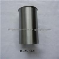 Factory Price 4BA1 Steel Chromed Cylinder Liner