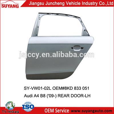 High Quality Steel Rear Door LH For VW Audi A4 B8 2009 Parts