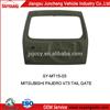 MB PAJERO V73 iron tail gate grey color buy auto parts