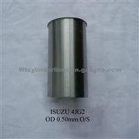 Factory Price 4JG2 Steel Chromed Cylinder Liner