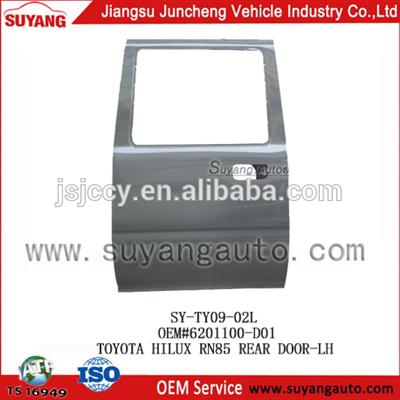 High Quality Steel Rear Door LH For Toyota Hilux RN85 Pick Up Body Parts