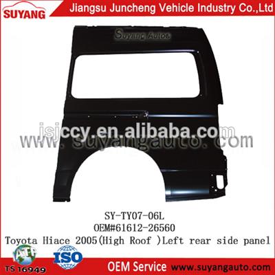 High Quality Steel Front Left Rear Side Panel For Toyota Hiace High Roof Body Parts